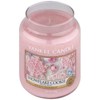 Yankee Candle snowflake cookie lumânare parfumată clasic mare